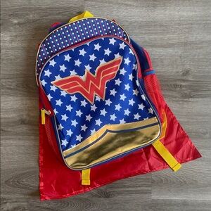 Wonder Woman character school backpack